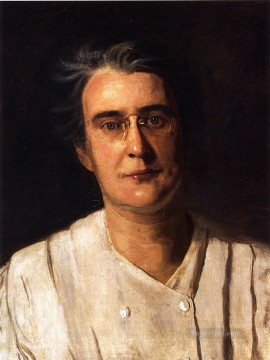 portrait portraits Painting - Portrait of Lucy Langdon Williams Wilson Realism portraits Thomas Eakins